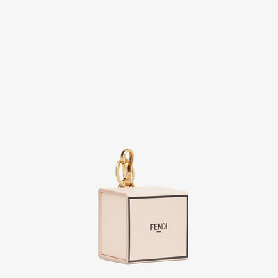 FENDI Pink leather key ring outlook