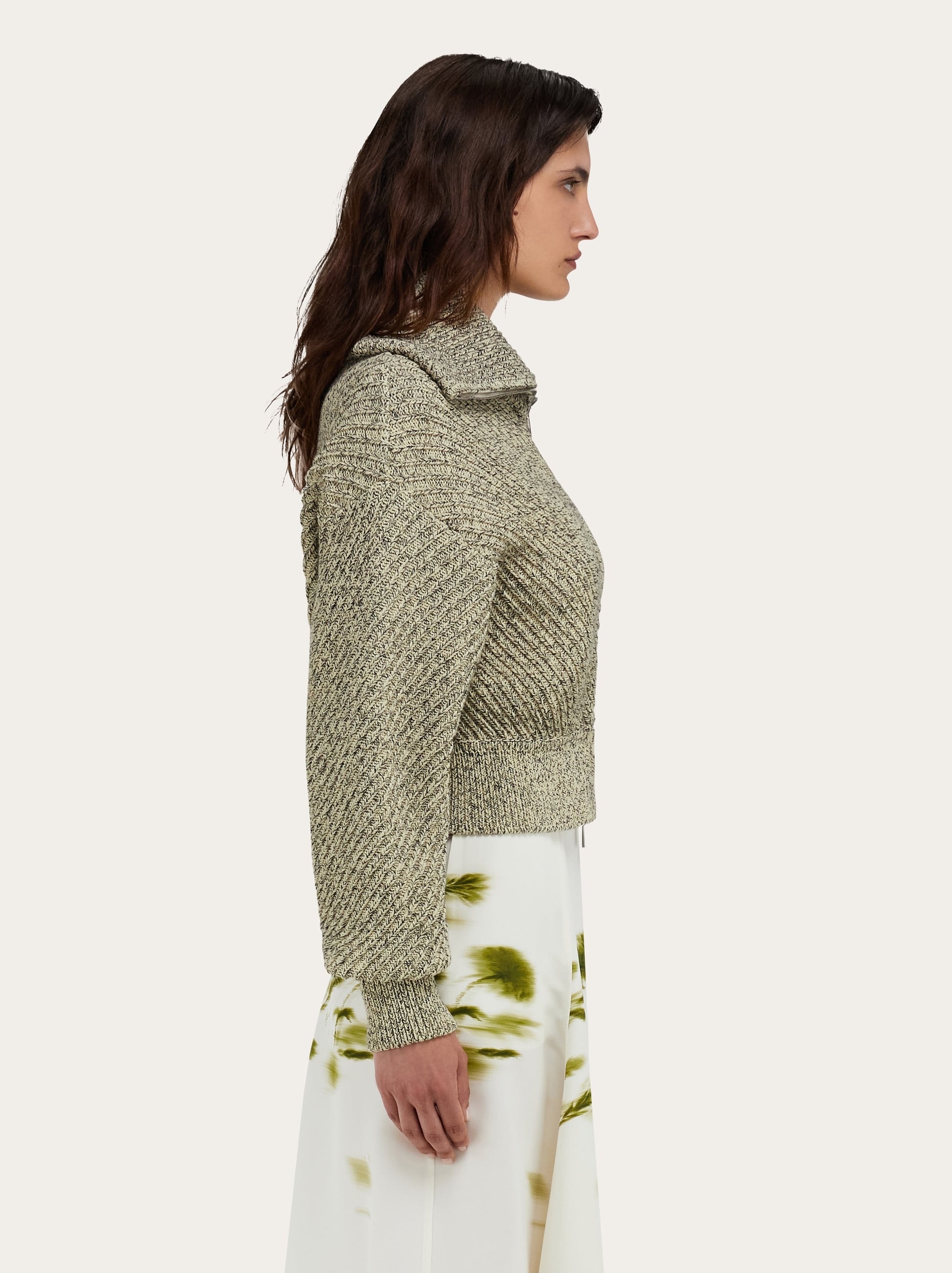Knitted blouson - 3