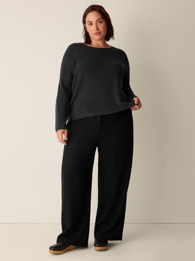 Merino Crew Neck Top in Regenerative Wool 6