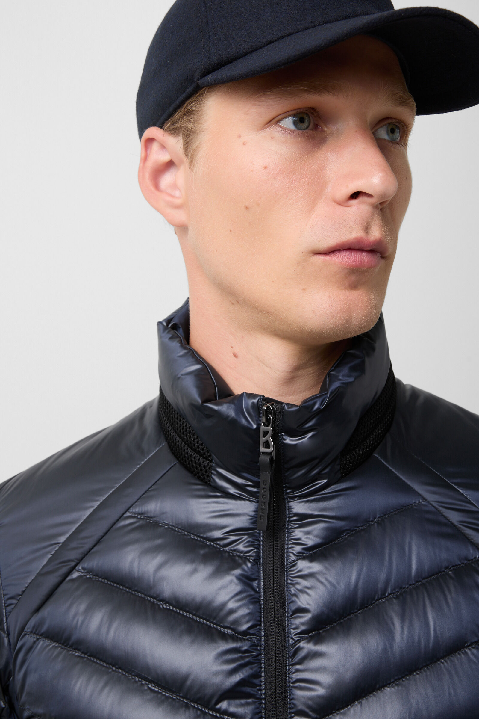 Liman quilted jacket in Navy blue - 5