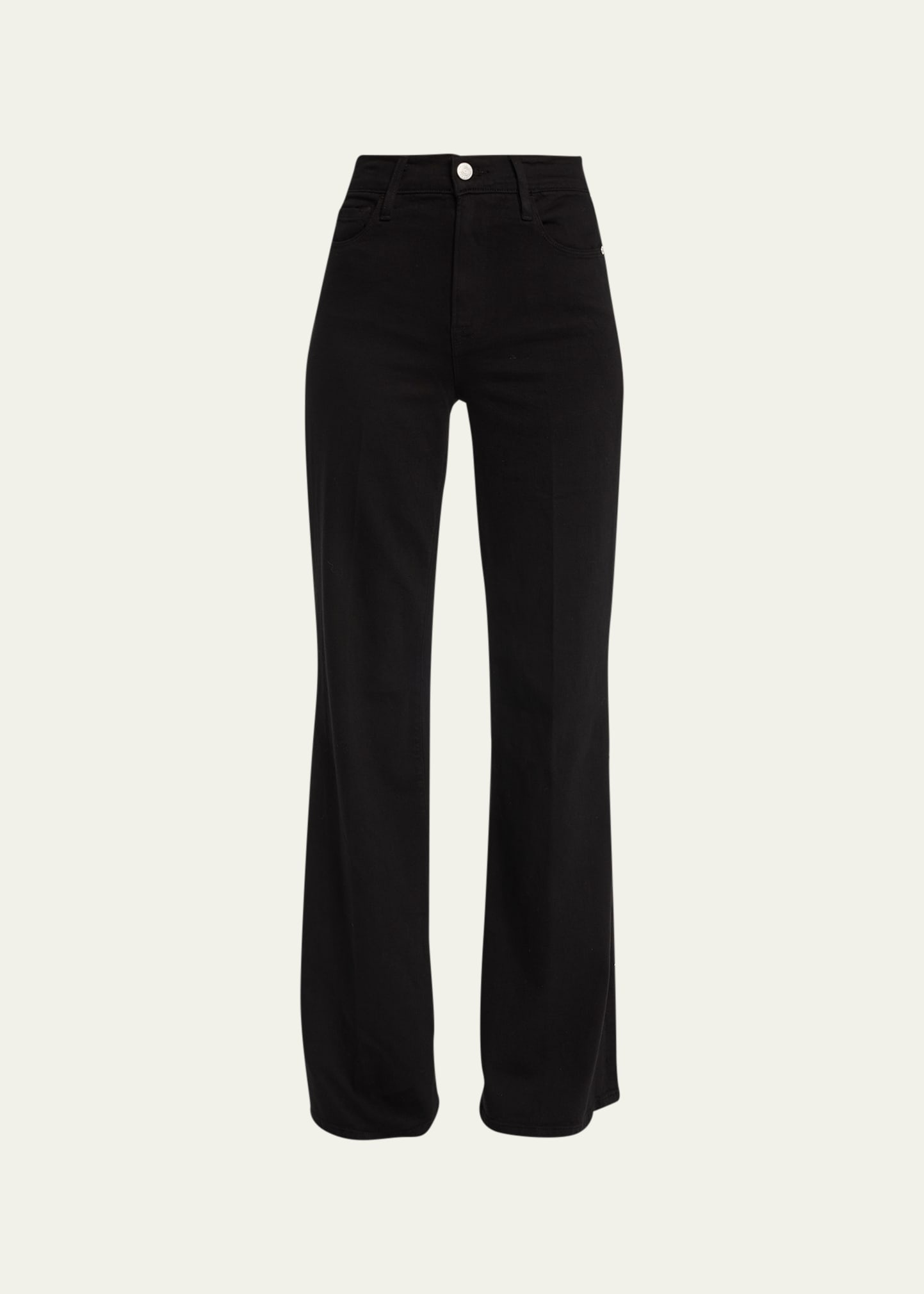 Le Palazzo High-Rise Wide-Leg Pants - 1