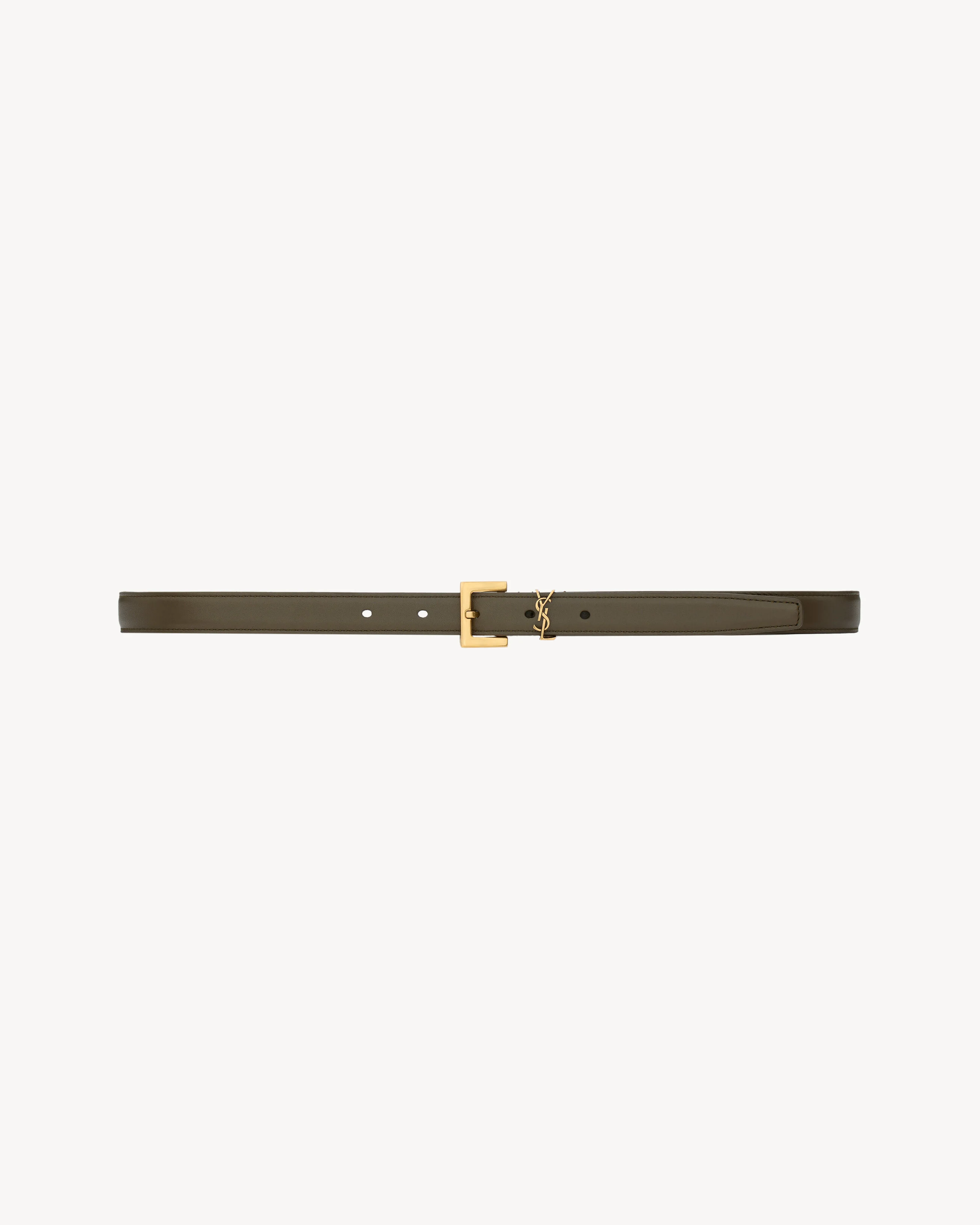 CASSANDRE THIN BELT IN SMOOTH LEATHER - 1