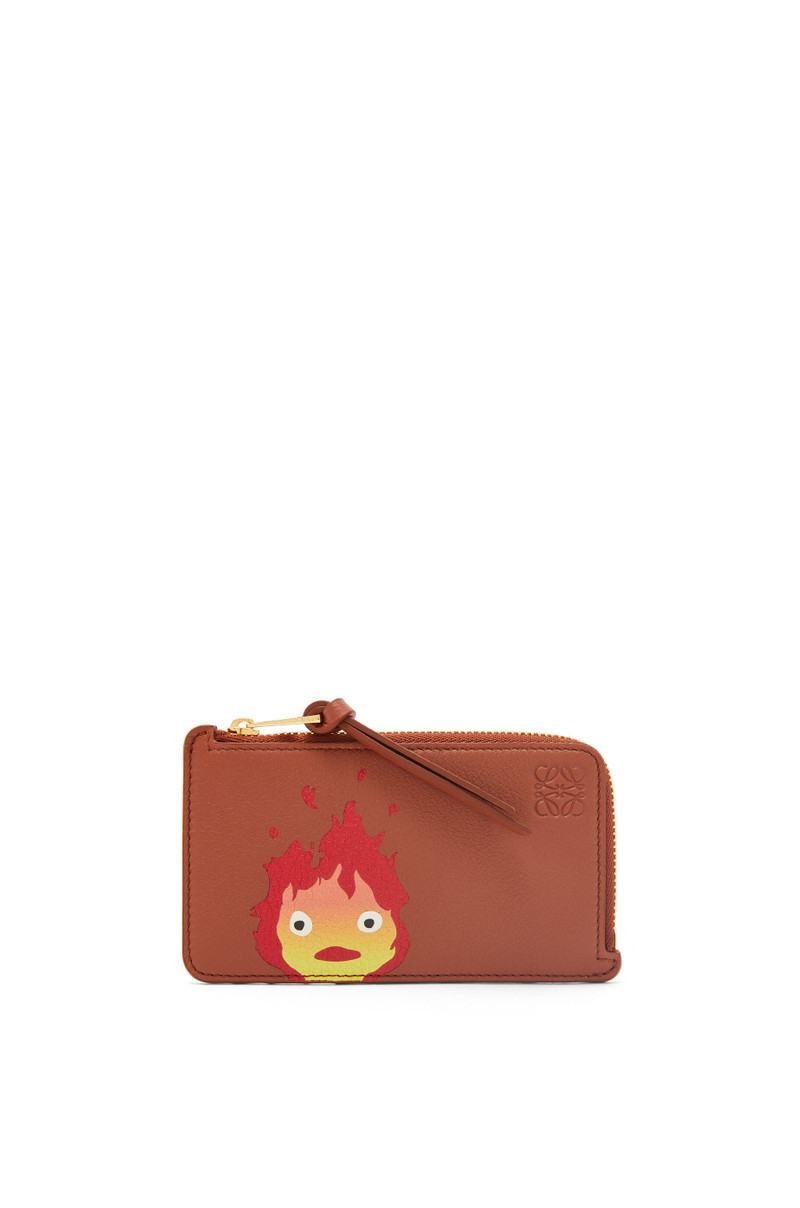 Calcifer coin cardholder in classic calfskin 1