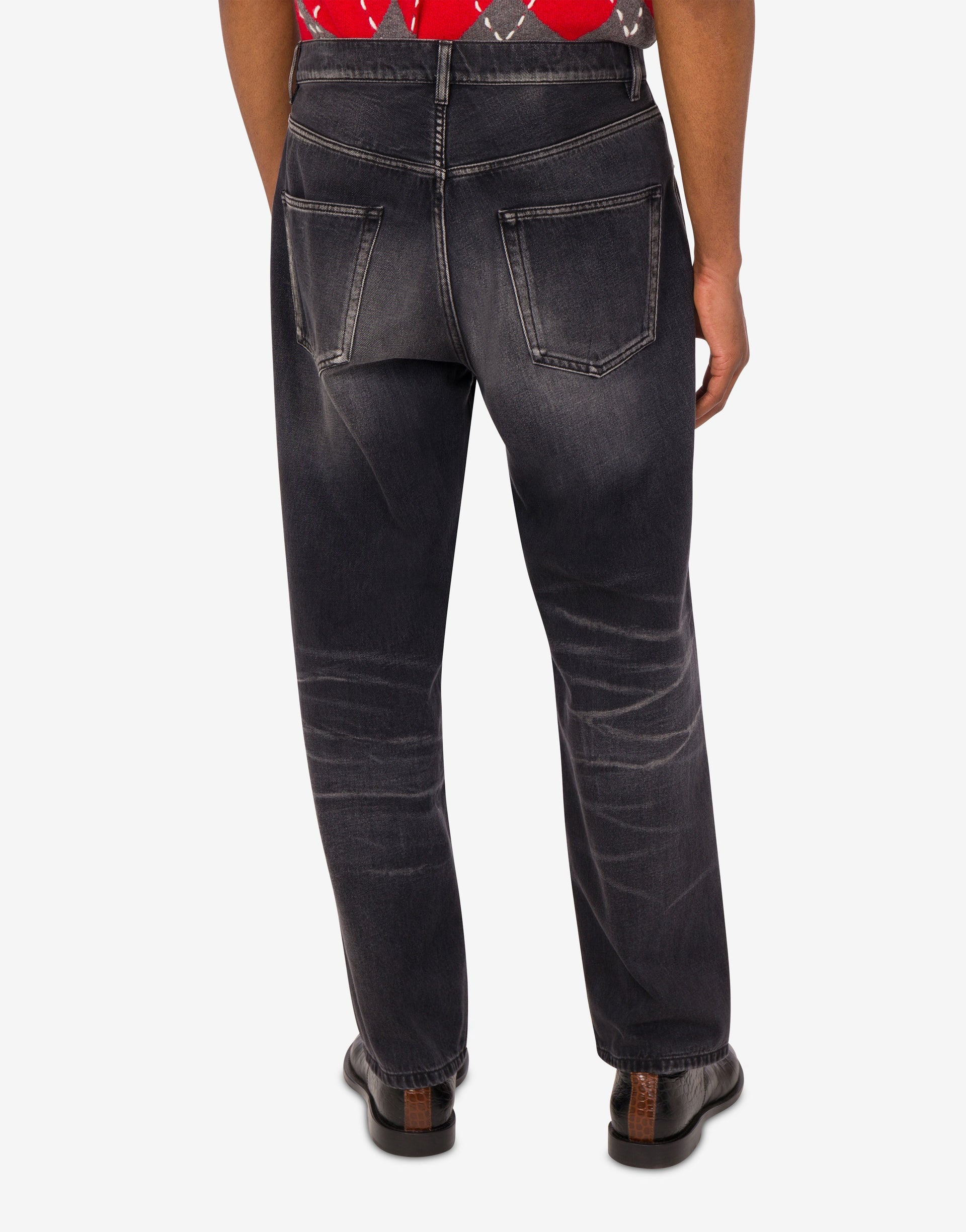 COTTON DENIM PANTS - 3