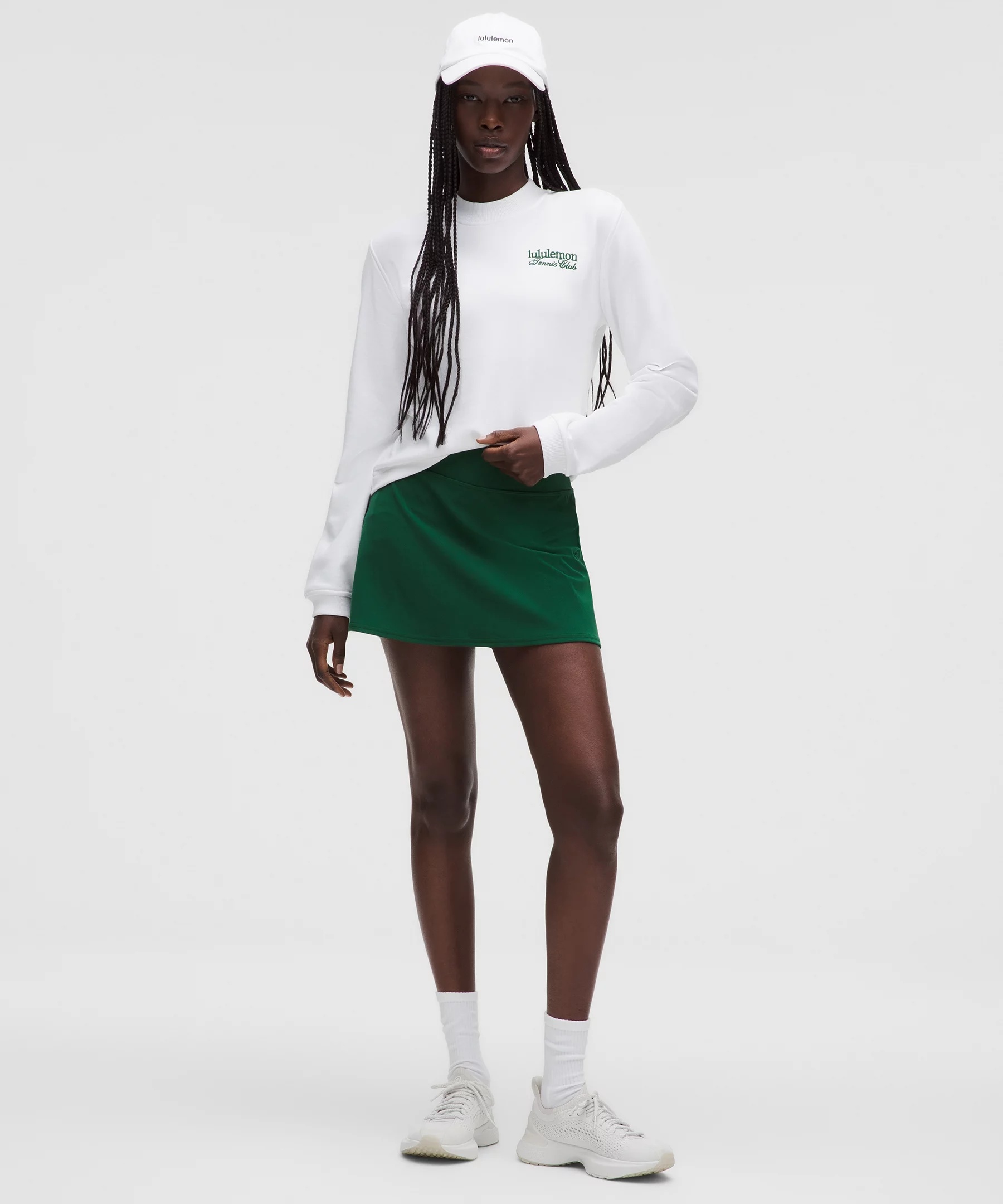 Cotton French Terry Crewneck Pullover *Tennis Club - 3