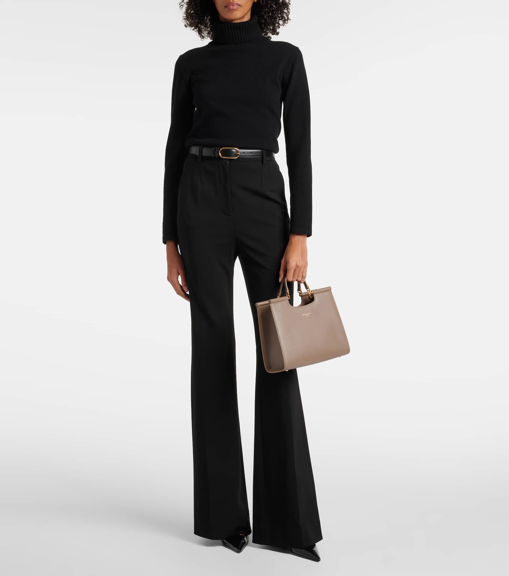 Sicily Medium leather tote bag - 5