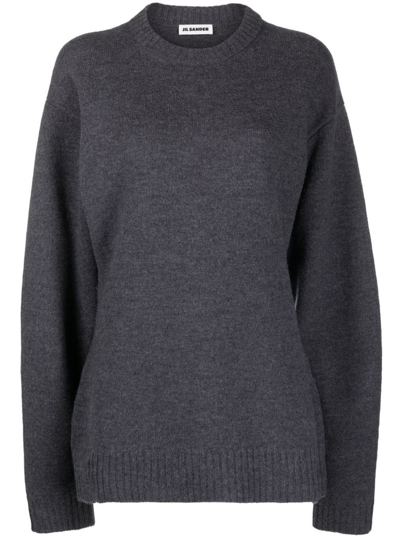 crew-neck wool jumper 1
