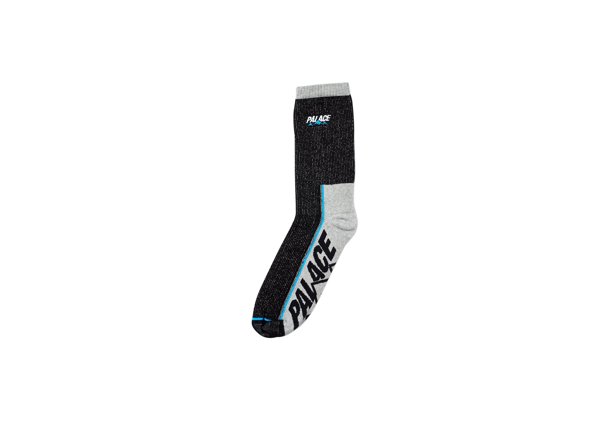 TALKING SOCK BLACK MARL - 1