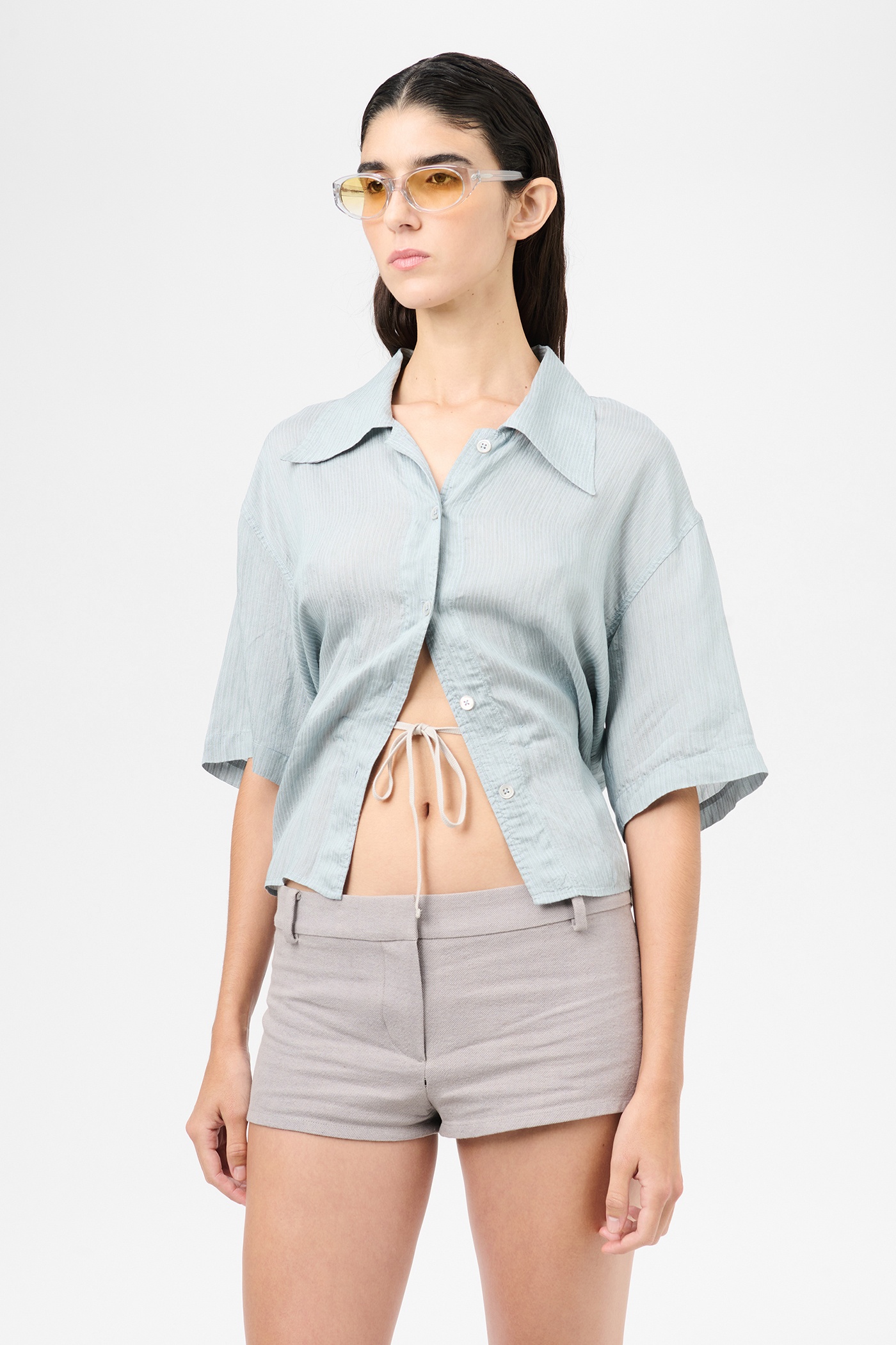 Brisk Shirt Geo Stripe Ceremonial Viscose - 5