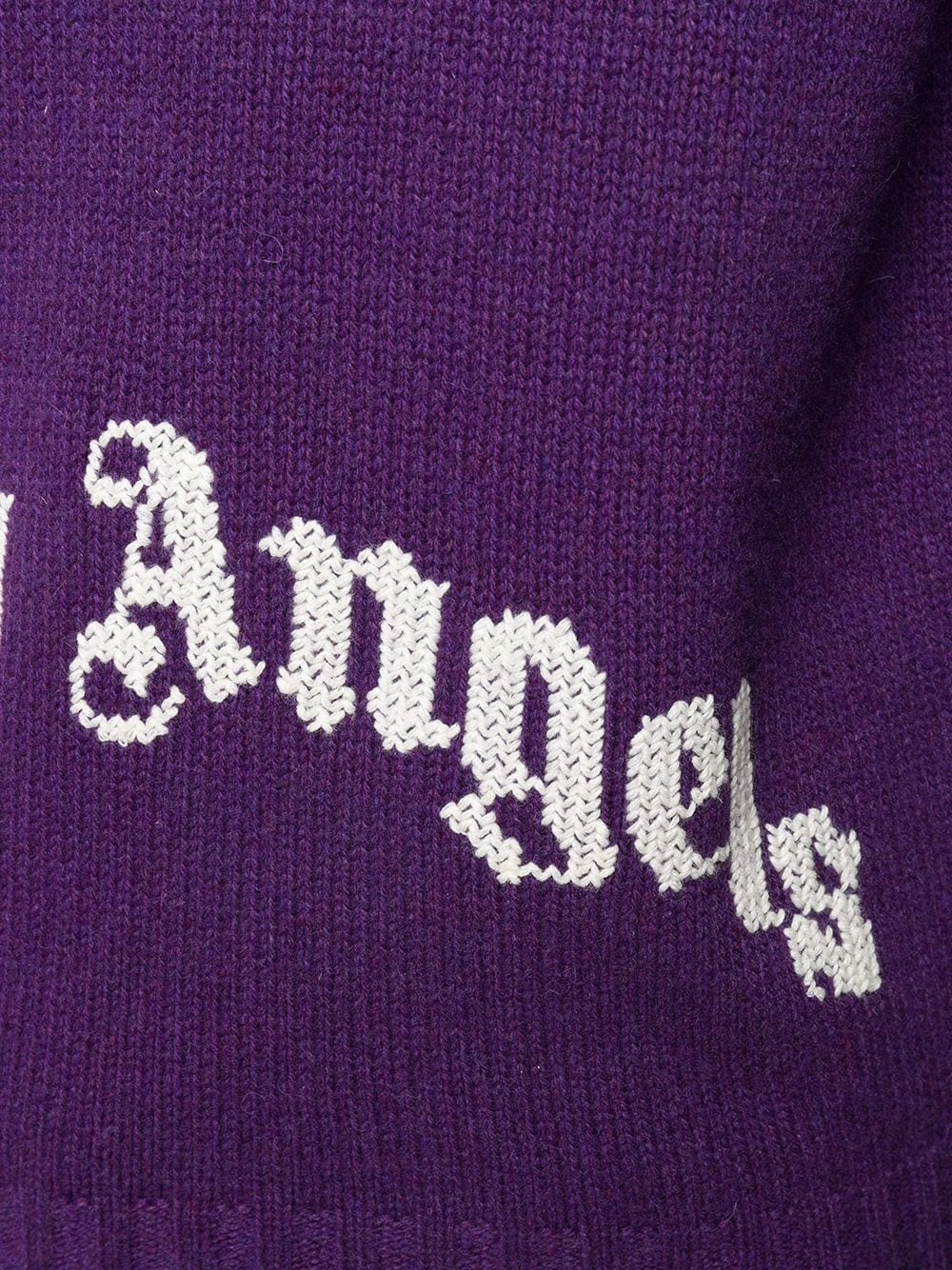 intarsia-logo jumper - 5