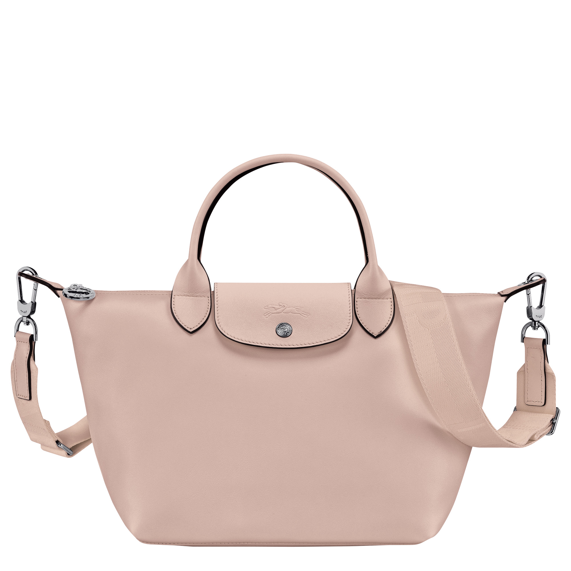 Le Pliage Xtra S Handbag Nude - Leather - 1