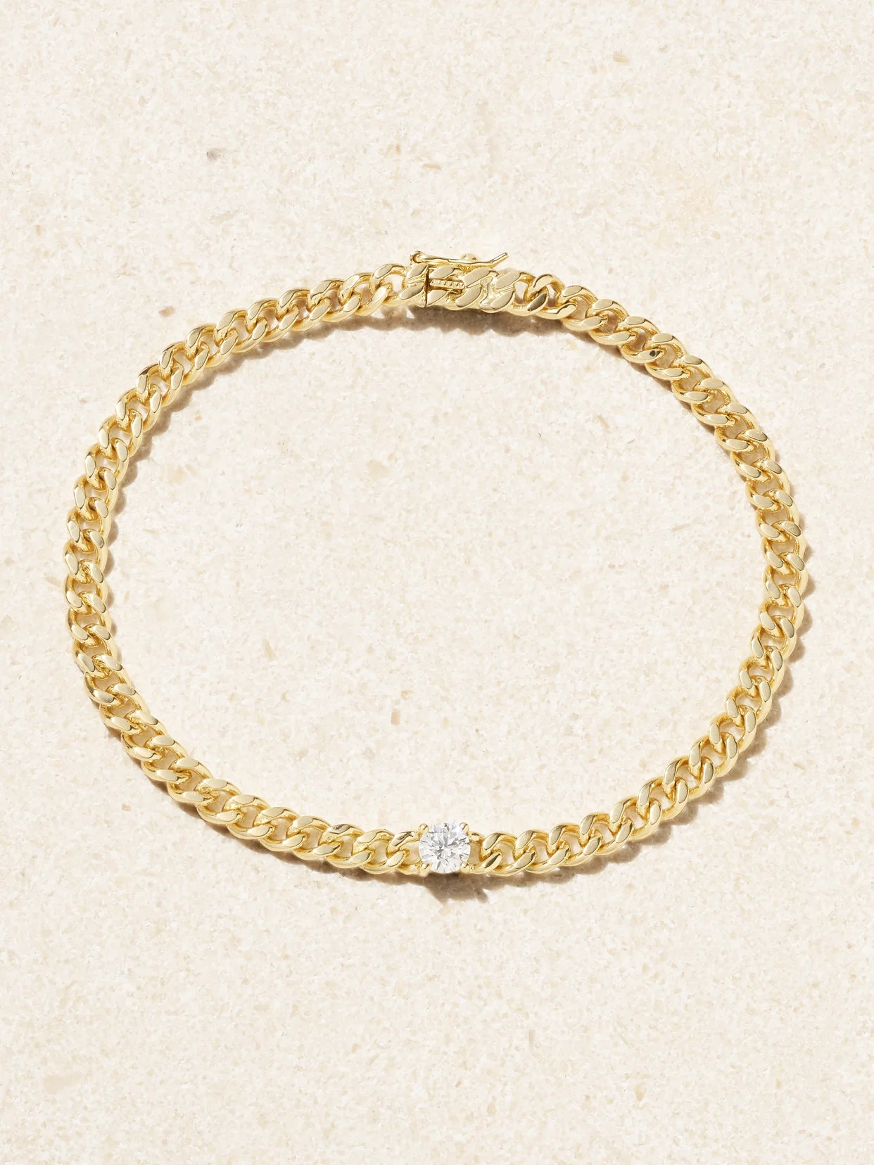 18-karat Gold Diamond Bracelet - 1