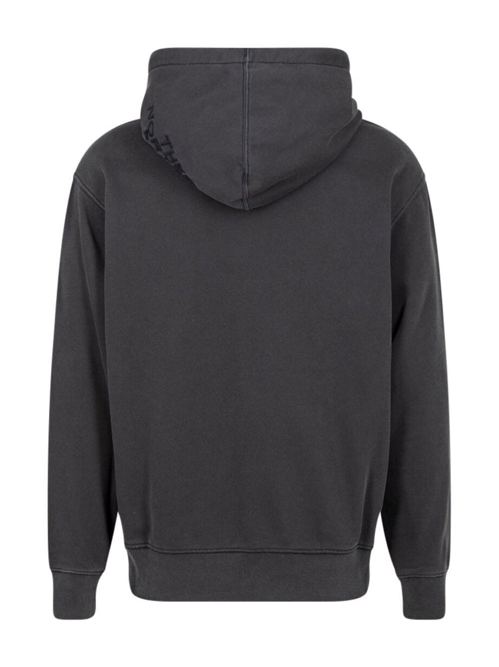 x The North Face logo-embroidered hoodie - 2