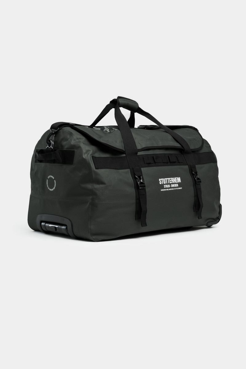 Stutterheim Rain Trolley 115L Green outlook