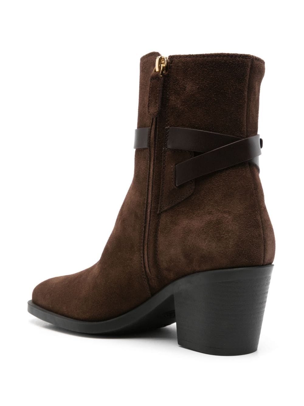 70mm suede ankle boots - 3