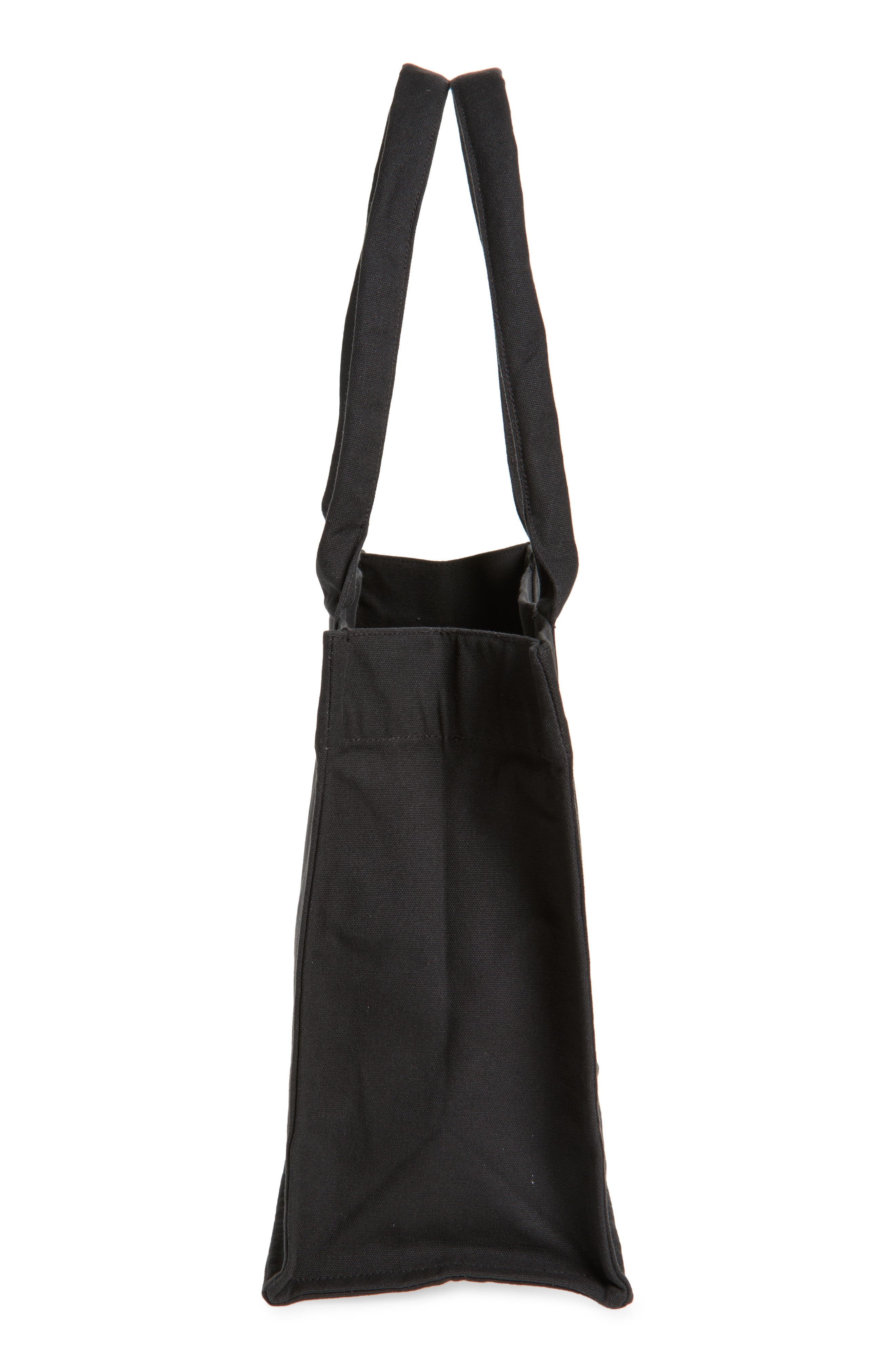 Ganni Large Logo Shopper Tote in Phantom at Nordstrom - 4