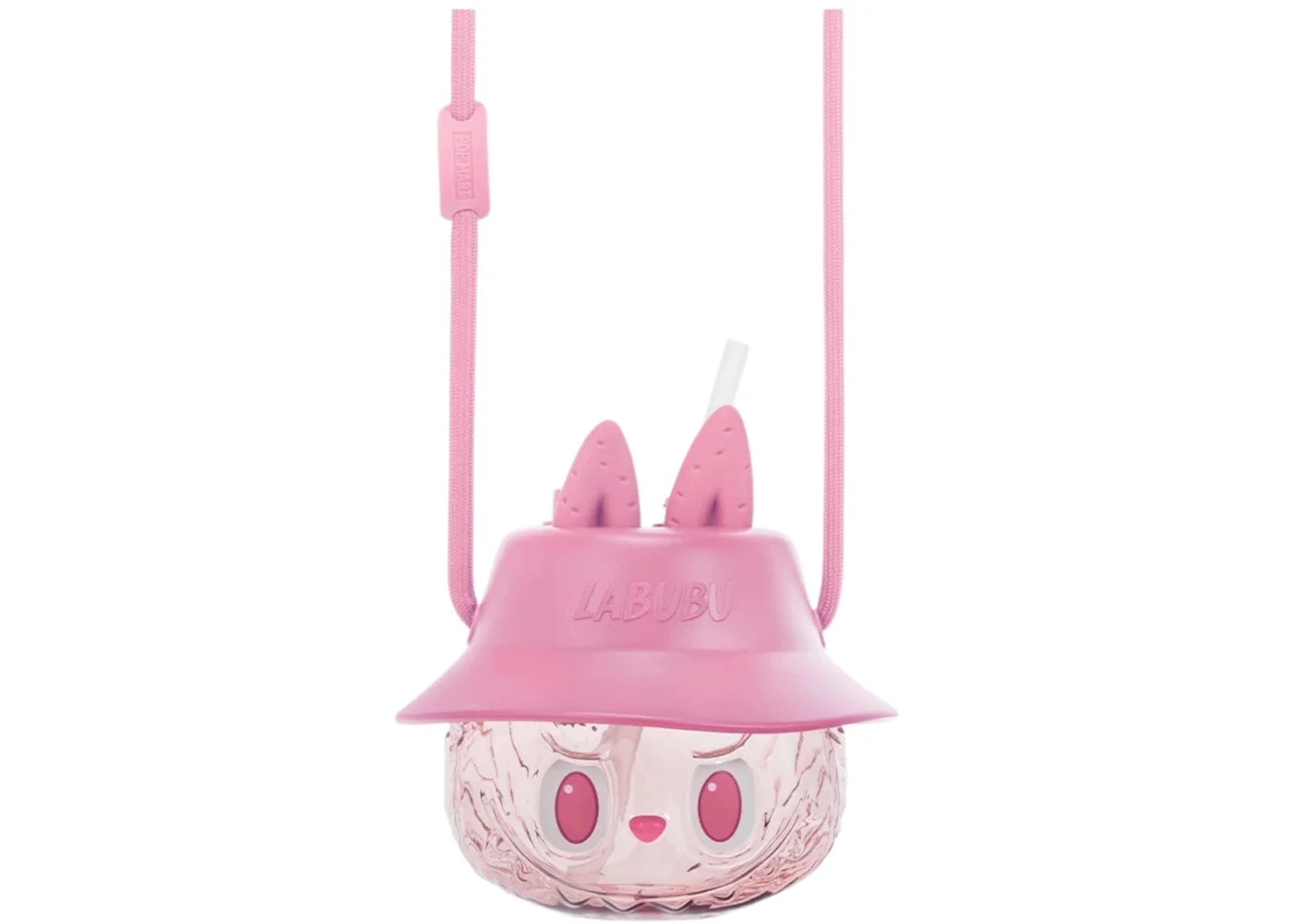 Pop Mart Labubu The Monsters Wacky Mart Series Blush Pink Tumbler - 1