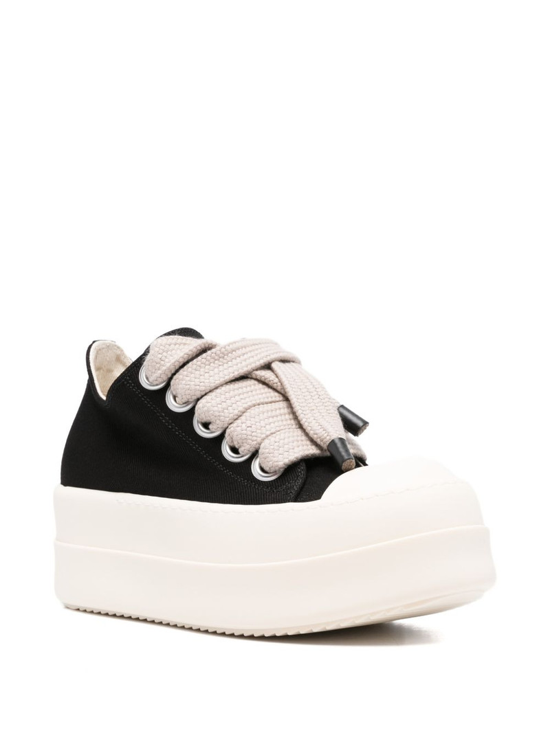 Rick Owens DRKSHDW Mega Bumper platform eyelet sneakers outlook