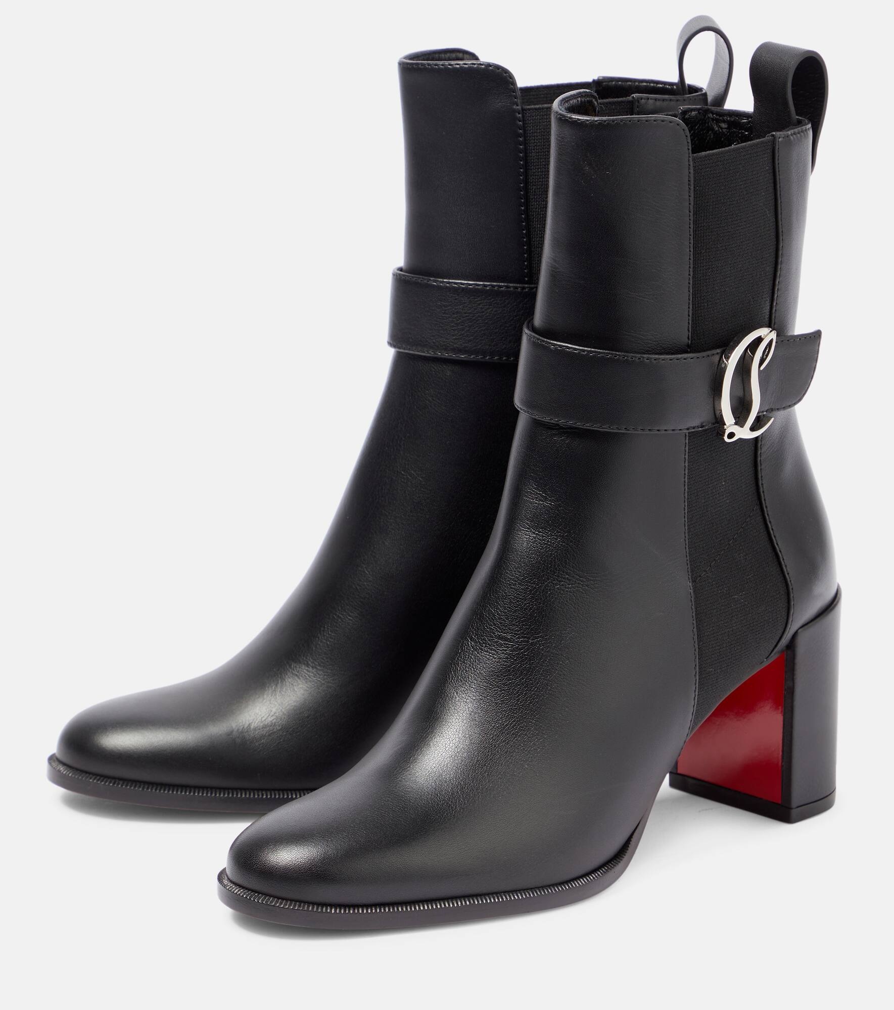 CL Chelsea Booty leather boots - 5
