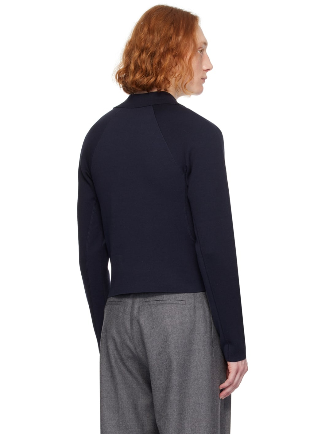 SSENSE Exclusive Navy Maxtima Polo - 3