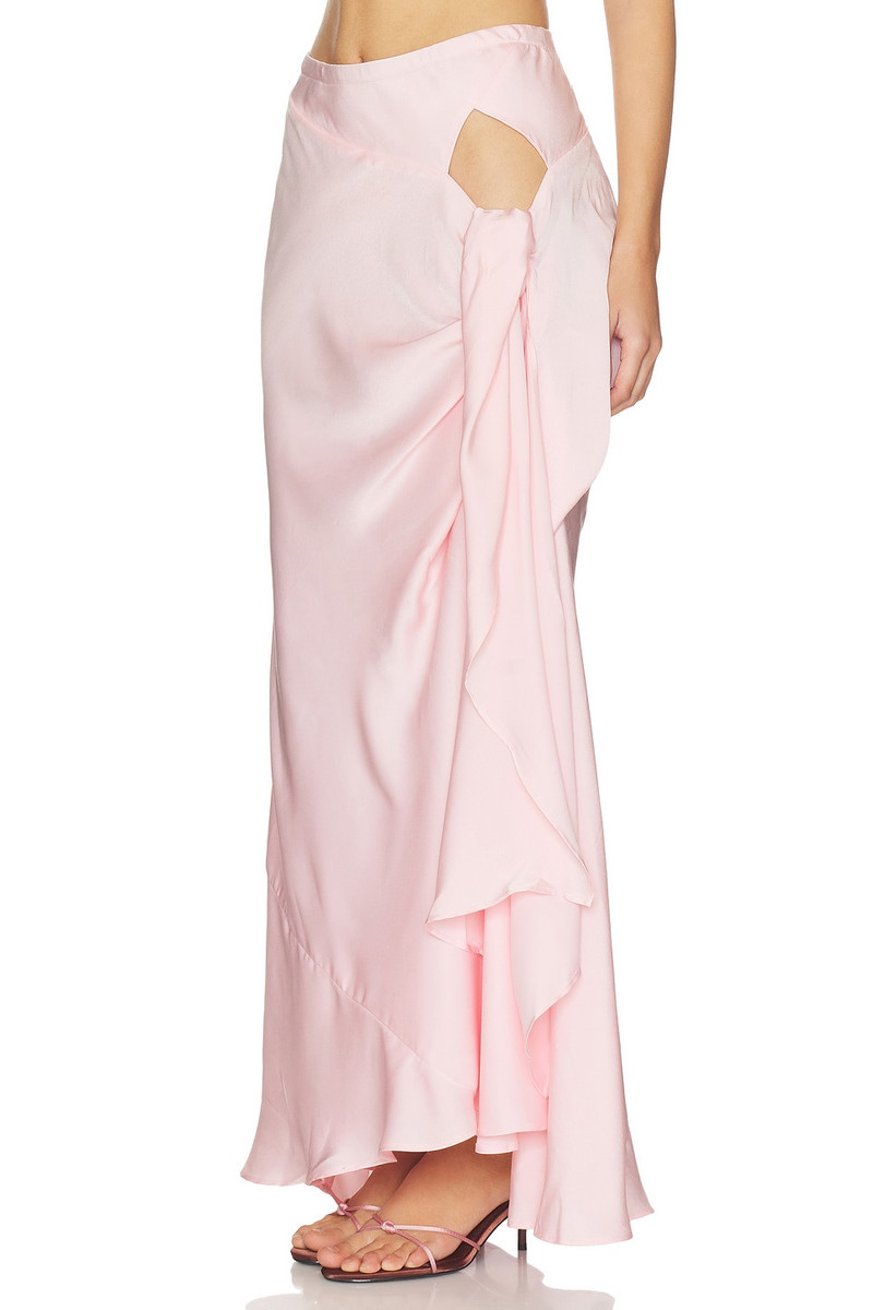 BARDOT x REVOLVE Solene Cut Out Maxi Skirt outlook
