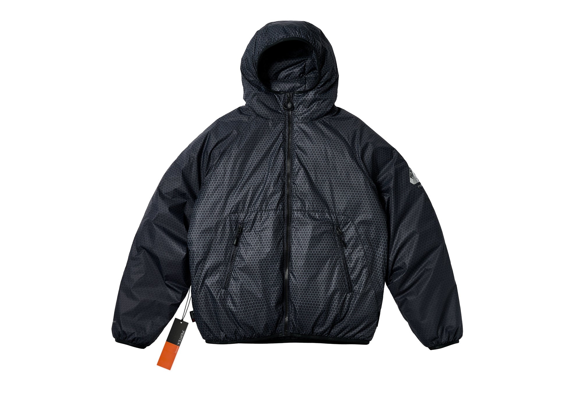 HEXAGON PERTEX QUILTED JACKET BLACK - 1