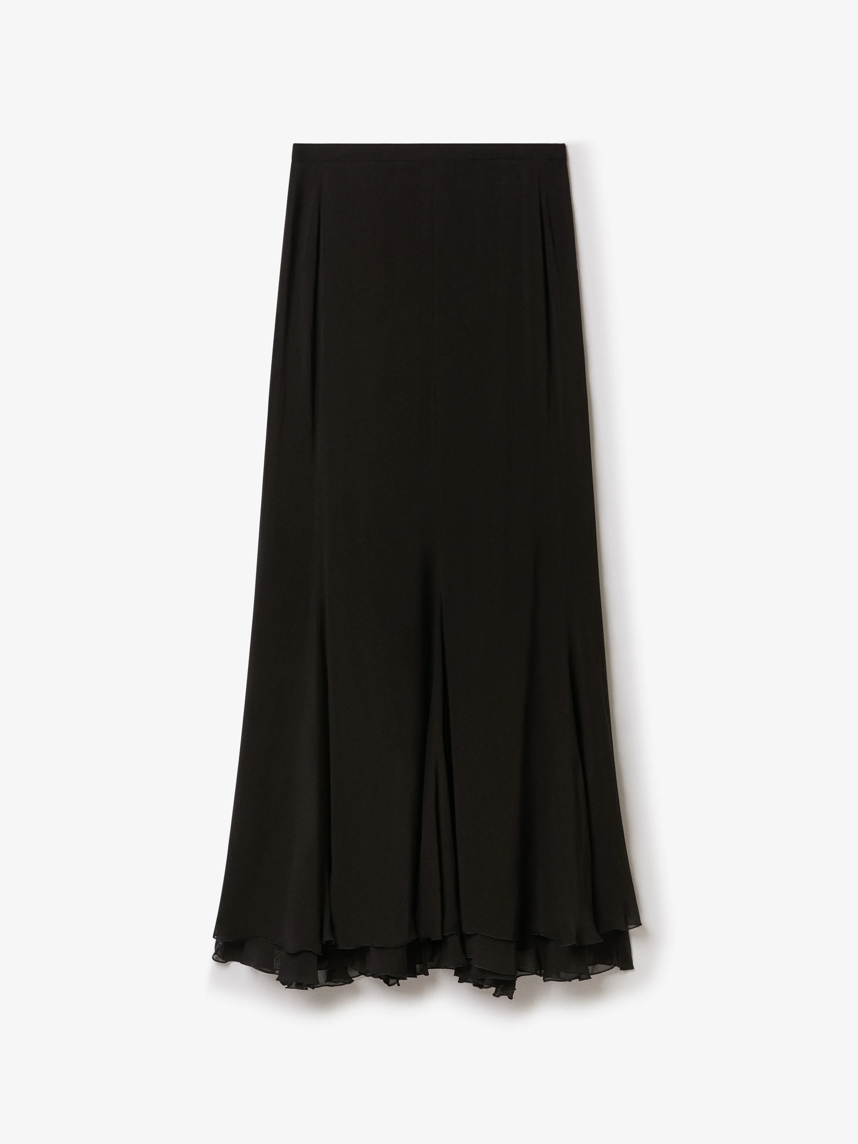 Chiffon Maxi Skirt - 1