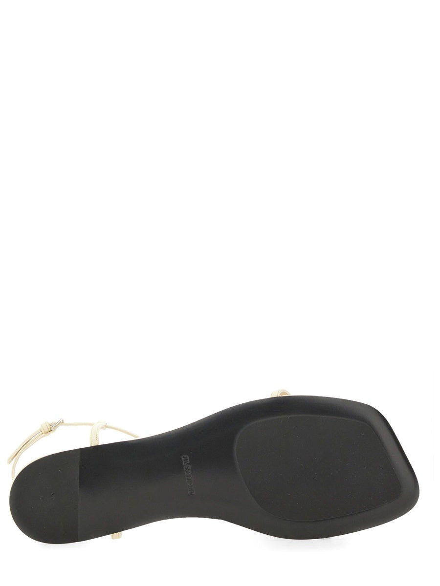Jil Sander Women Leather Sandal - 5