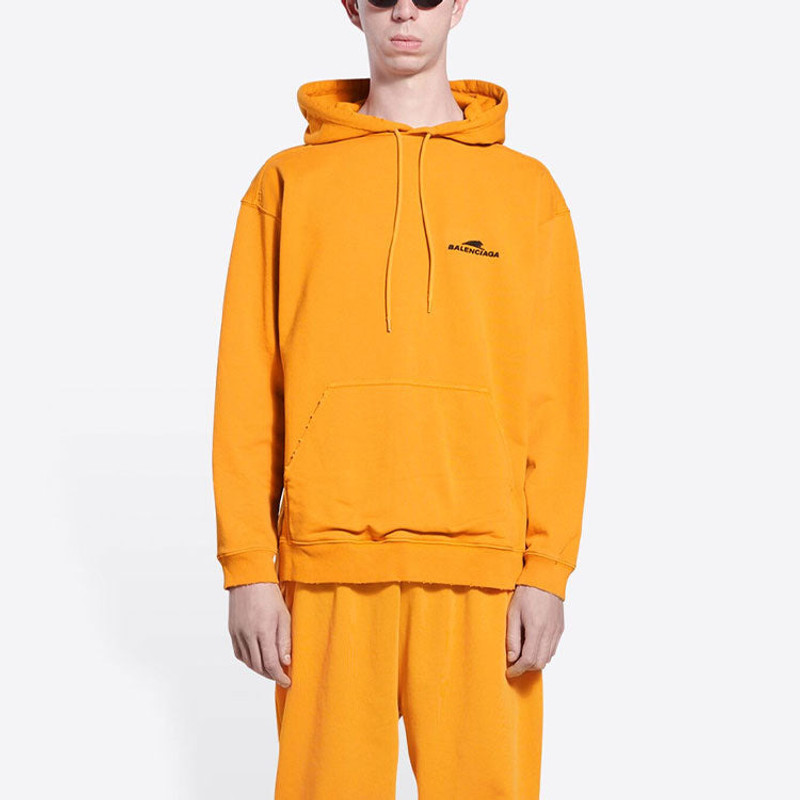 Balenciaga Year Of The Tiger Hoodie Medium Fit 'Orange' 600583TLVI67702 4
