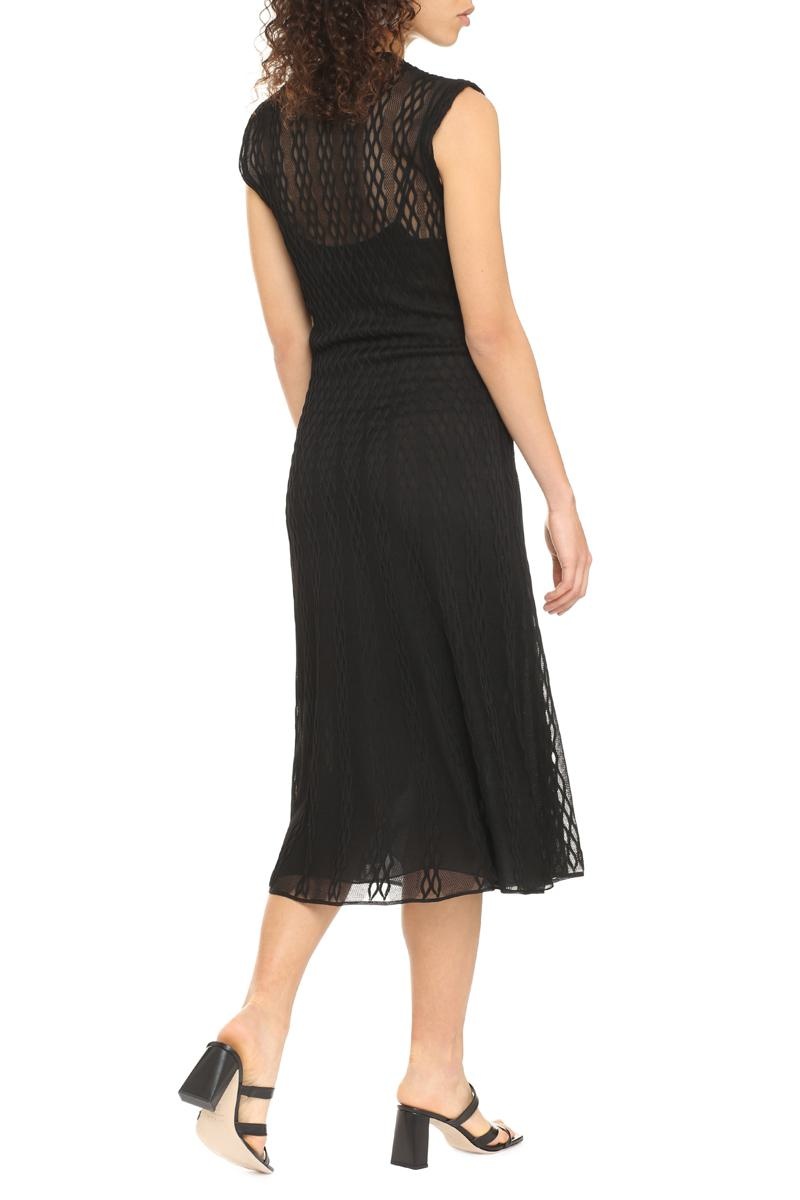 Fendi FENDI MIDI VISCOSE DRESS - 4