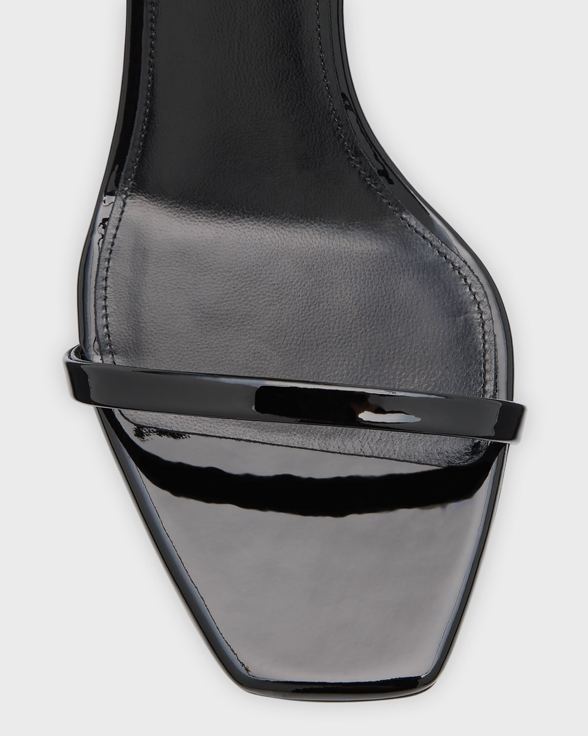 Opyum Patent YSL Ankle-Strap Sandals - 5