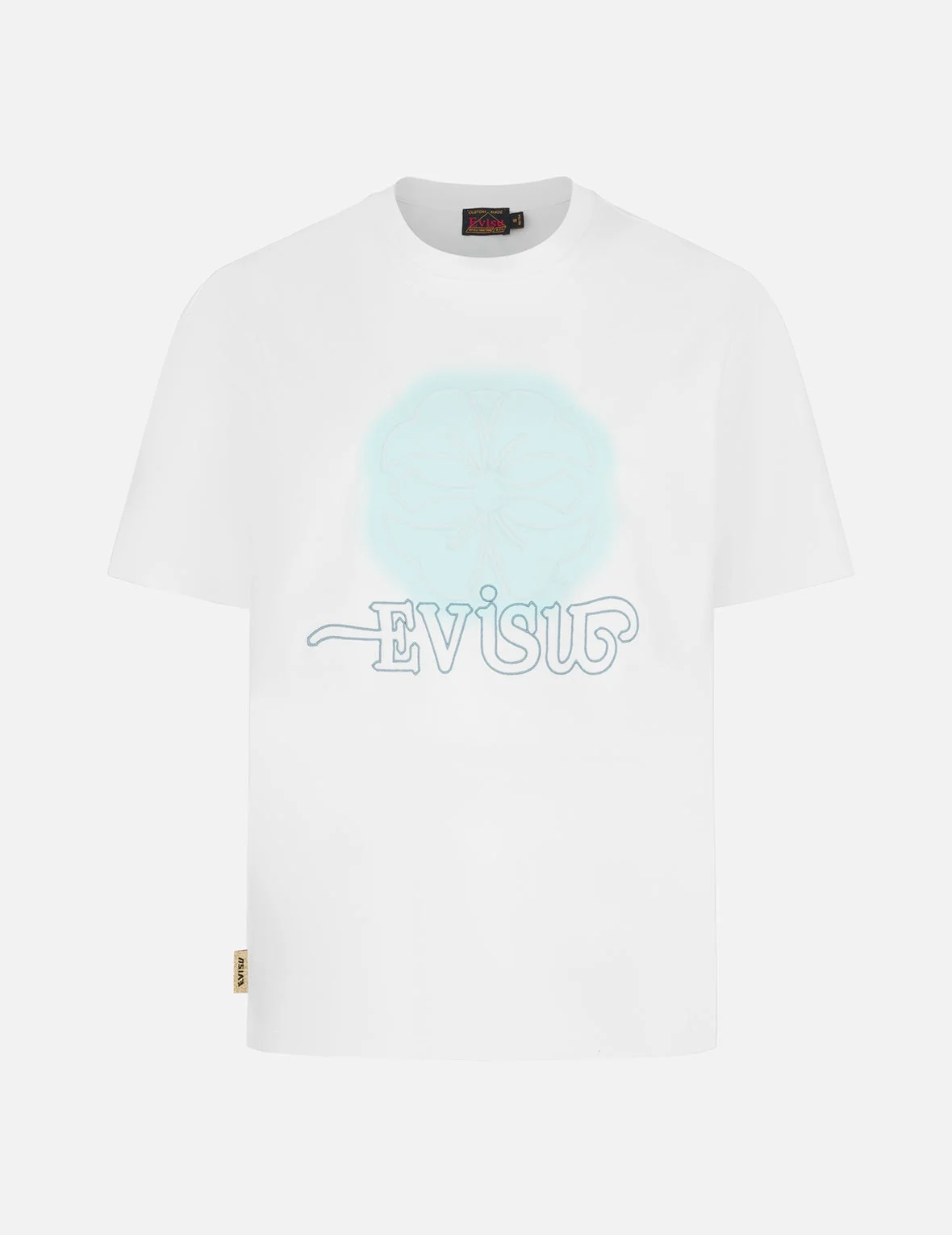 Kamon and Logo Embroidery Oversized T-shirt - 1