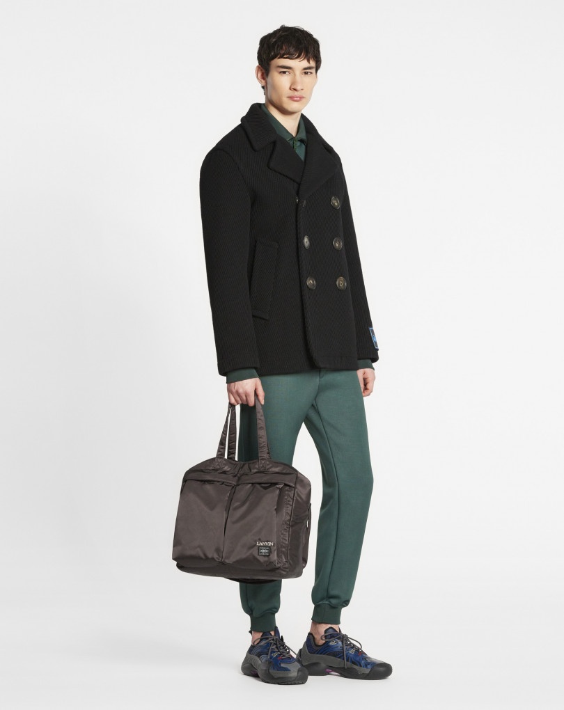 PEACOAT WITH LARGE BUTTONS - 2