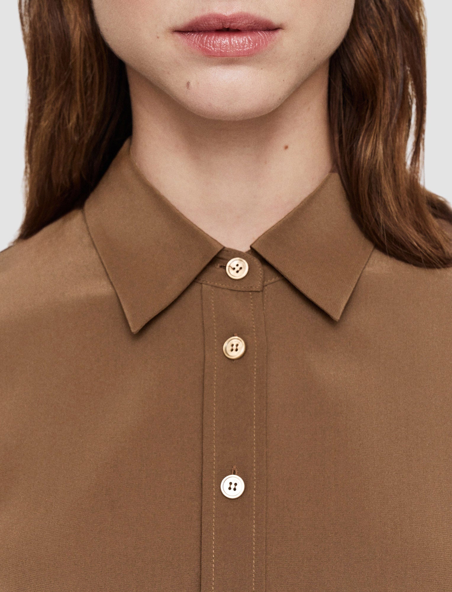 Silk Crepe de Chine Joe Blouse - 5