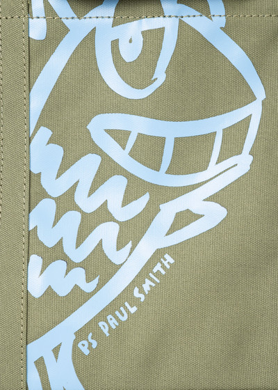 Paul Smith Green 'Fish' Tote Bag outlook