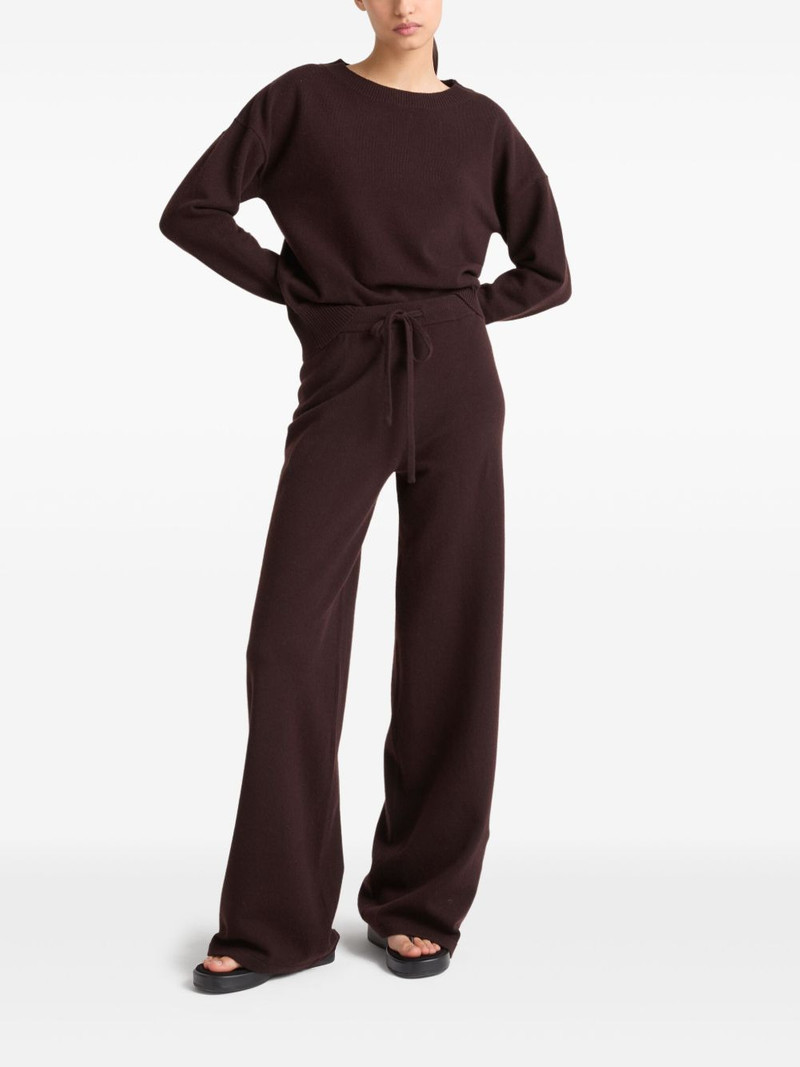 Yves Salomon knitted trousers outlook