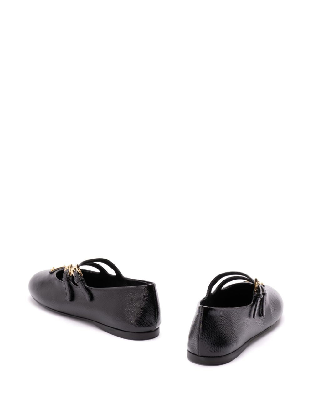Prada Women Leather Ballet Flats - 5