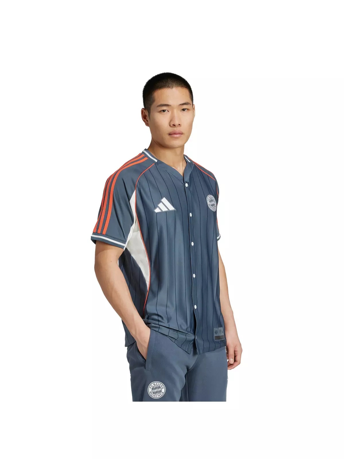 Men's FC Bayern US Pack Shirt -Grey - 5