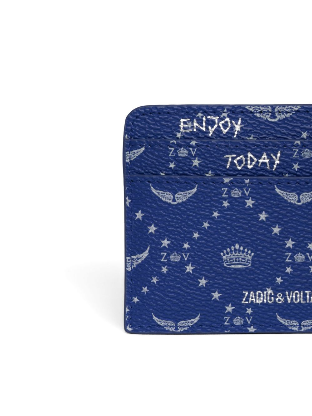 monogram-print cardholder - 2