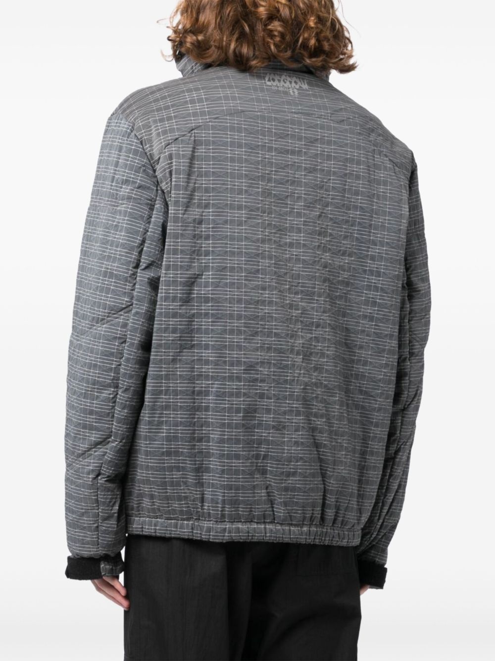 diamond-quilted jacket - 4