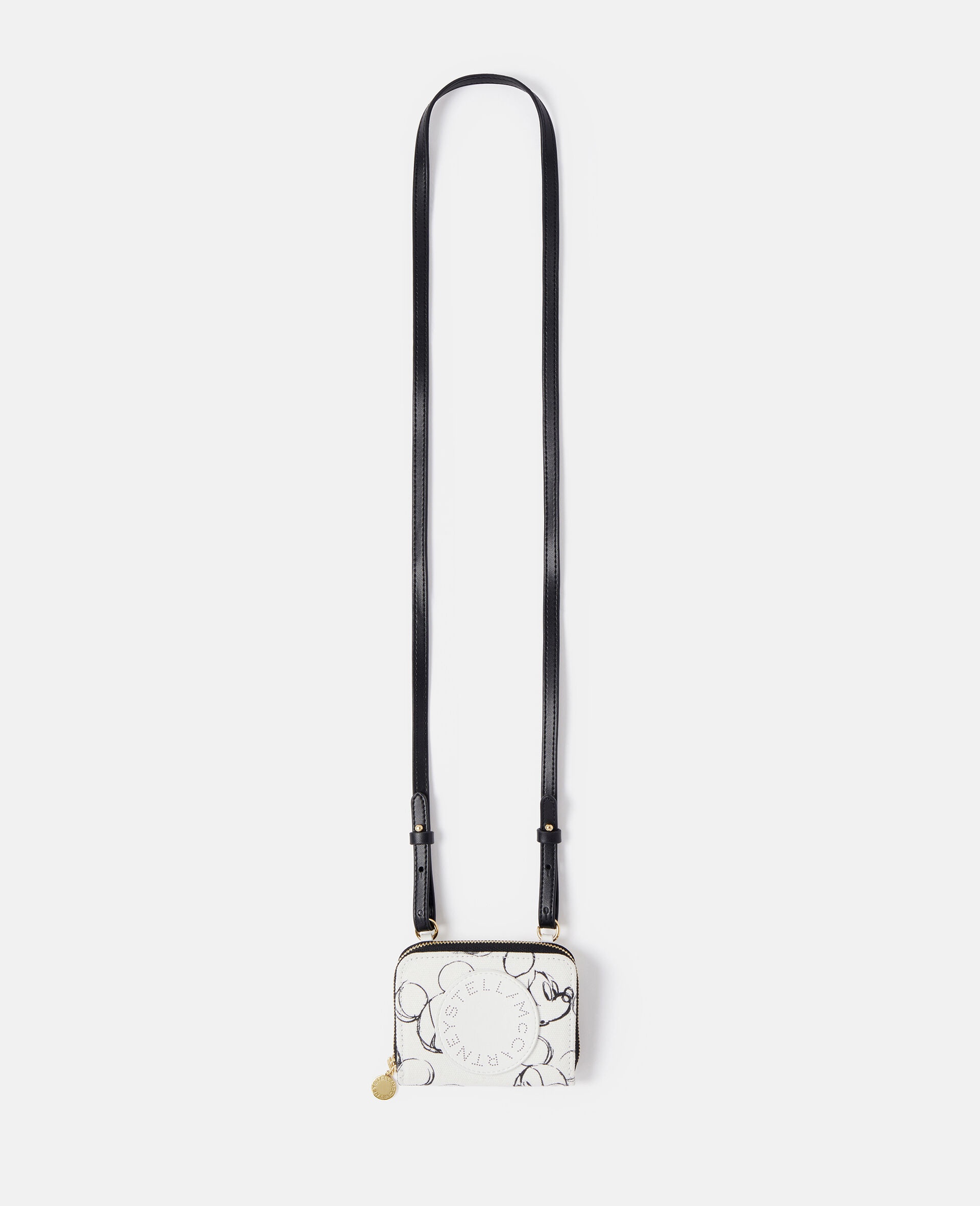 Fantasia Mickey Print Logo Organic Cotton Cardholder - 1