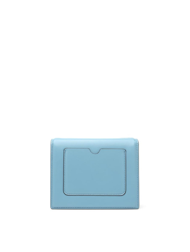 Oscar de la Renta FRENCH BLUE LEATHER MINI TRO BAG outlook