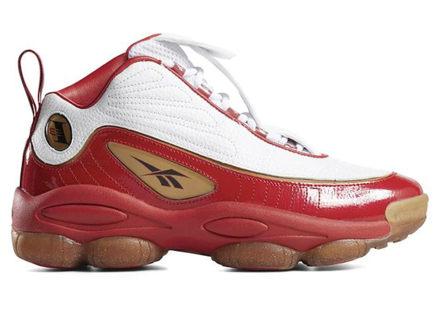 Reebok Iverson 레거시 레드 화이트 - 1