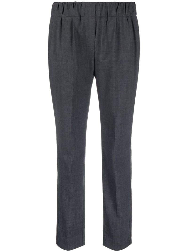 cropped tailored trousers - 1