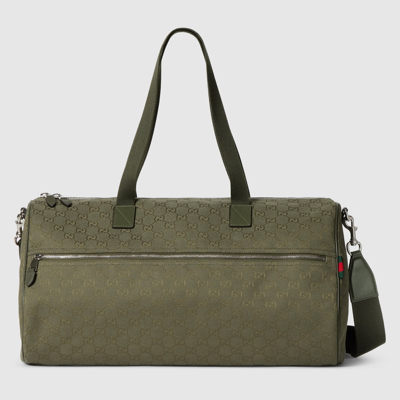 GG canvas large duffle bag 1