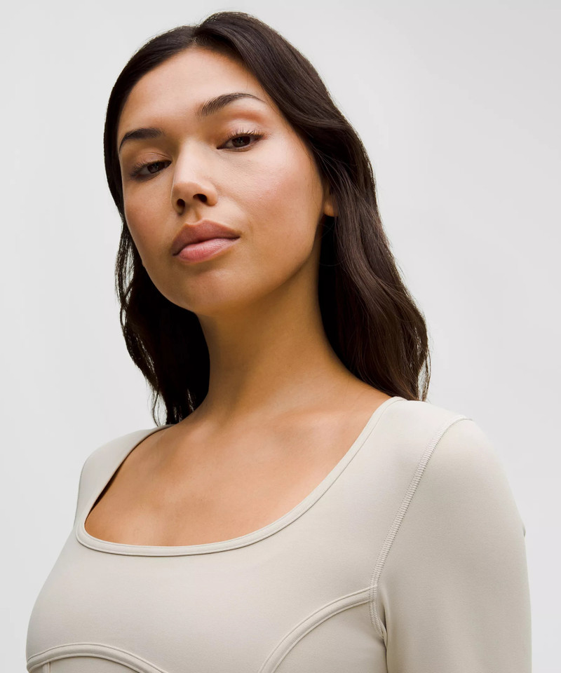 Waist-Seamed Nulu Long-Sleeve Shirt 4