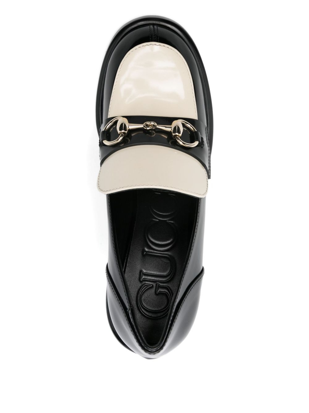 Gucci Women Leather Heel Loafers - 2