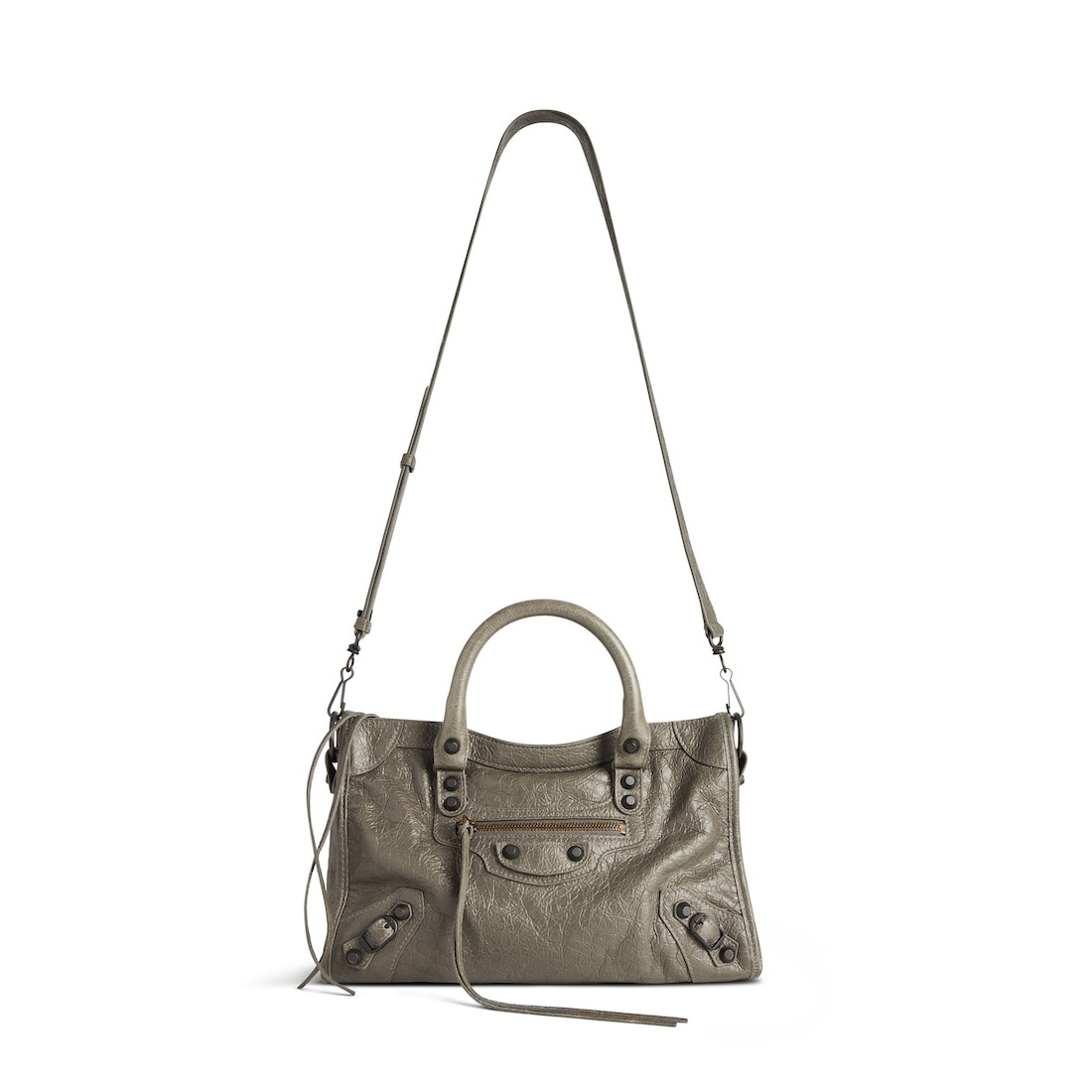 Women's Le City Small Bag in Dark Green - 4
