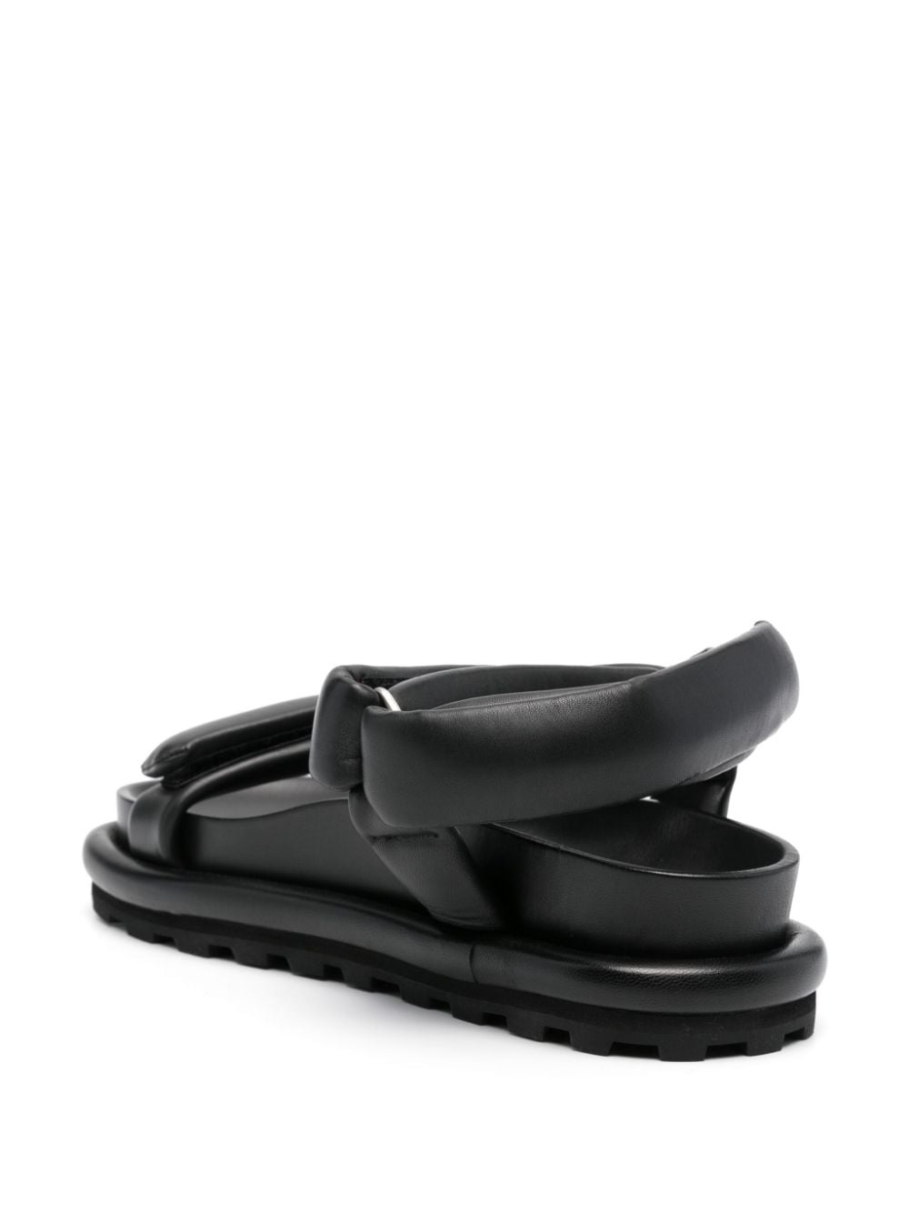 padded leather sandals - 3