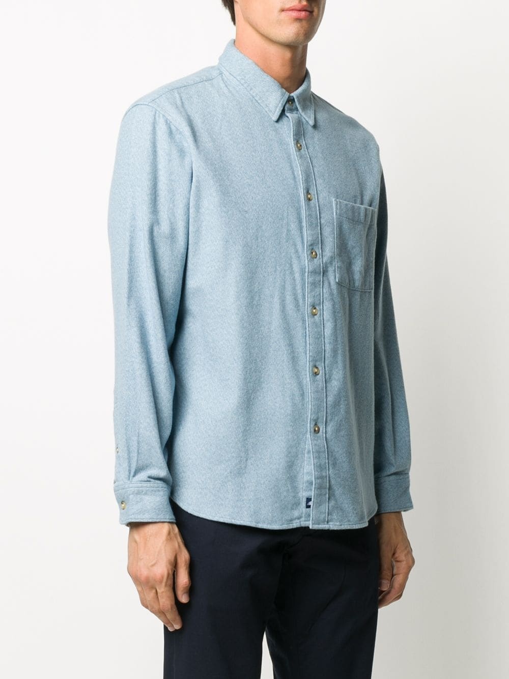 classic plain shirt  - 3